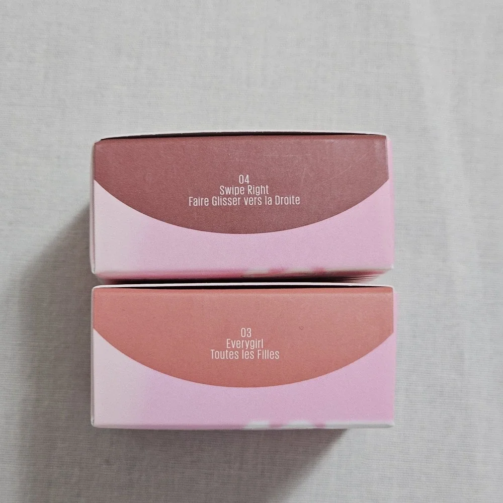 Lot Of 2 Kaja Love Swipe Lip‎ Mousse EVERYGIRL & SWIPE RIGHT .22 oz ea NIB